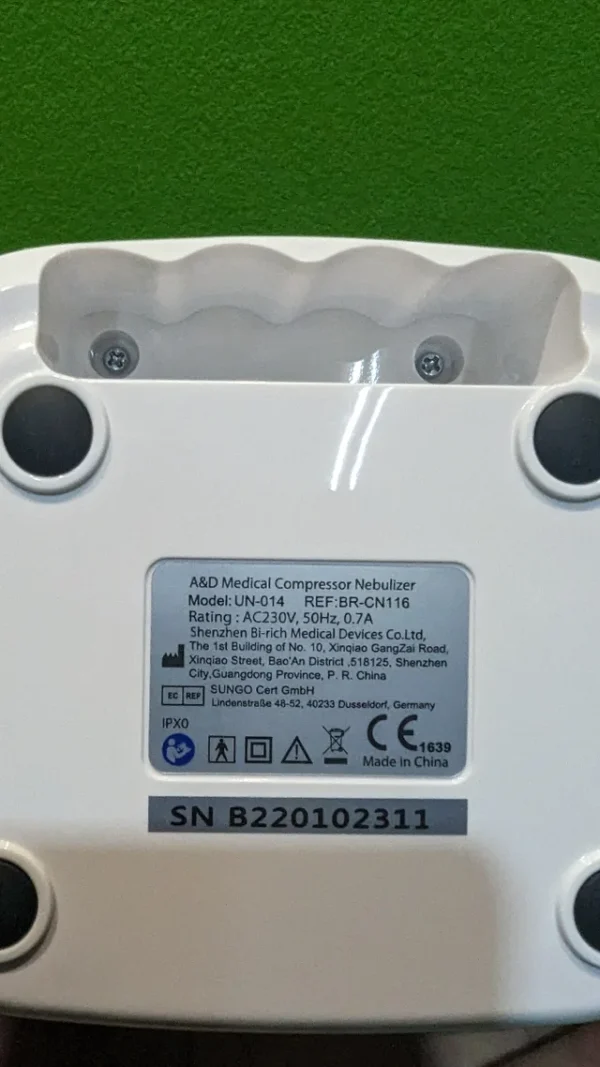 A&D Medical Máquina nebulizadora compacta UN-014 para niños y adultos - Imagen 8
