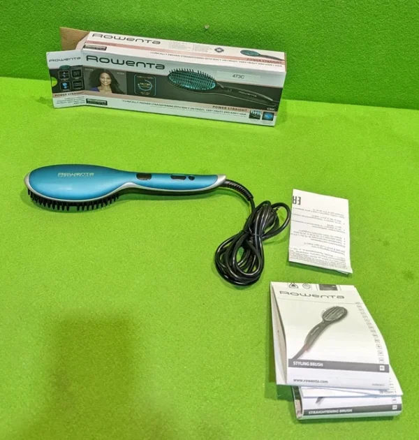 Rowenta Cepillo alisador Power Straight CF5820F0 para cabello muy rizado - Imagen 3