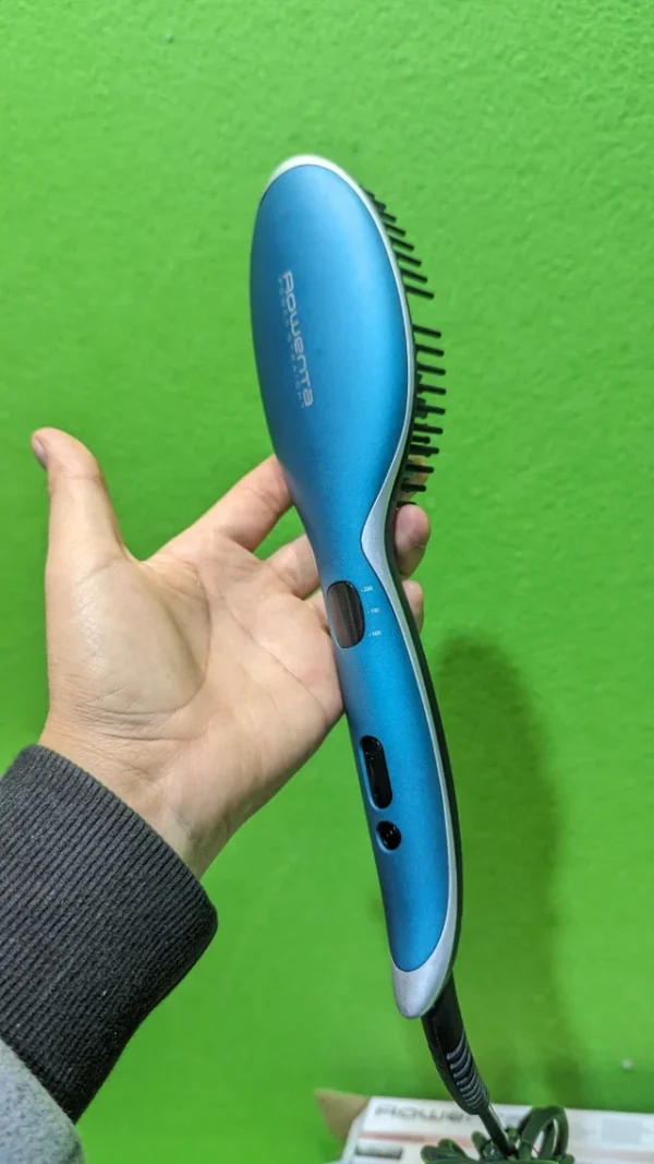 Rowenta Cepillo alisador Power Straight CF5820F0 para cabello muy rizado - Imagen 4