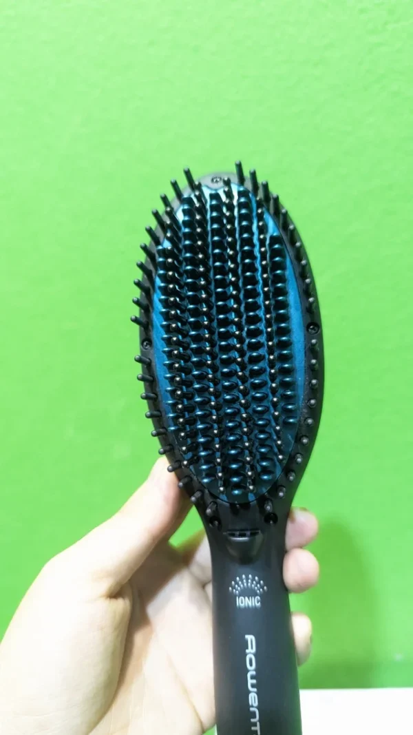 Rowenta Cepillo alisador Power Straight CF5820F0 para cabello muy rizado - Imagen 8
