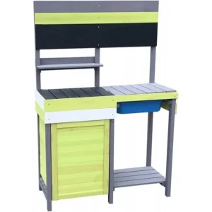 Cocina infantil de madera Bella Outdoor Toys 78x33x120 cm
