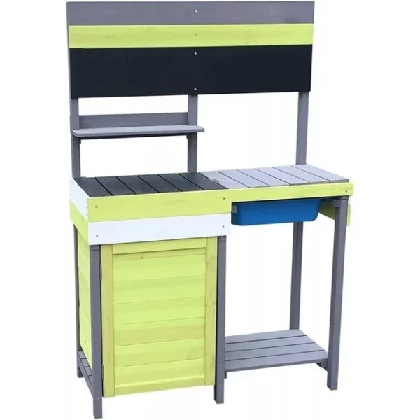 Cocina infantil de madera Bella Outdoor Toys 78x33x120 cm