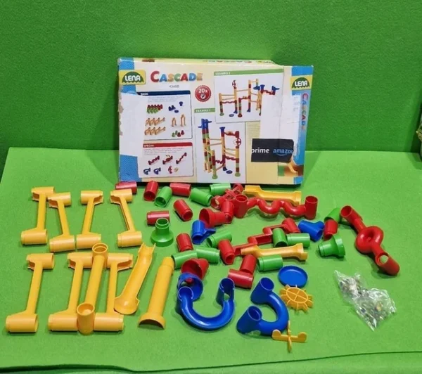 Juego de pista de canicas Consta de 48 elementos de ferrocarril - Imagen 2