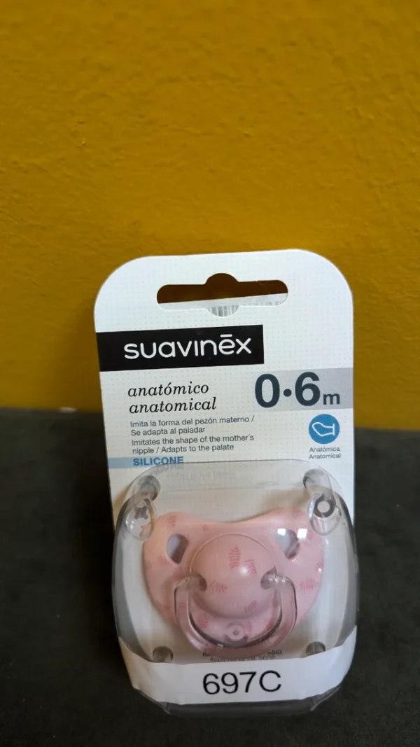 Suavinex Chupete Anatómico Silicona 0-6m - Imagen 3