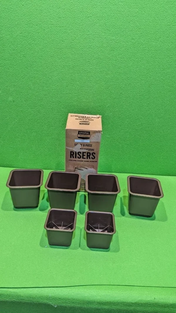 Elevadores Ajustables para Muebles de Cama (Juego de 6) - Imagen 2